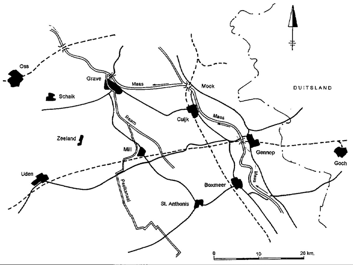 De gevechten in noordoost Noord-Brabant in mei 1940